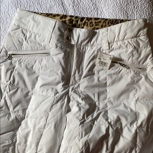 Bogner White Ski Pants